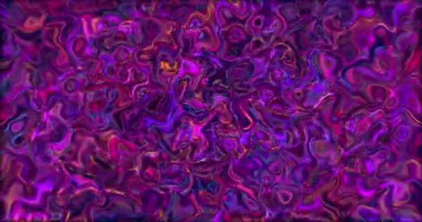 Animación Fondo Movimiento Con Ondas Violetas Concepto Color Movimiento Interfaz — Vídeo de stock