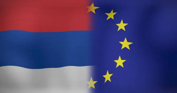 Hollanda Nun Hareket Eden Dalgalanan Bayrakları Vatanseverlik Kutlama Konsepti Dijital — Stok fotoğraf