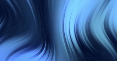 Siyah arkaplanda parlayan mavi ışık dalgası animasyonu. ışık, desen ve hareket konsepti dijital olarak oluşturulmuş video.