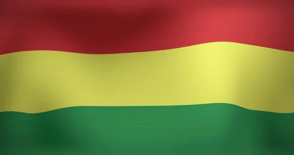 Image Moving Flag Ghana Waving National Patriotism Celebration Concept Digitally — Stock Photo, Image