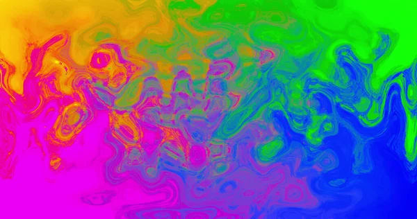 Εικόνα Κινούμενου Φόντου Πολύχρωμα Κύματα Έννοια Χρώμα Κίνηση Και Ψηφιακή — Φωτογραφία Αρχείου