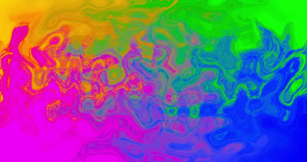 Immagine Sfondo Movimento Con Onde Multicolori Colore Movimento Interfaccia Digitale — Foto Stock