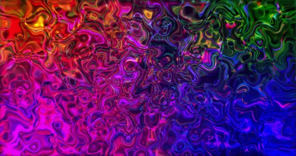 Immagine Sfondo Movimento Con Onde Multicolori Colore Movimento Interfaccia Digitale — Foto Stock