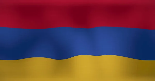 Image Waving Flag Armenia National Symbols Patriotism Independence Concept Digitally — Stock Photo, Image