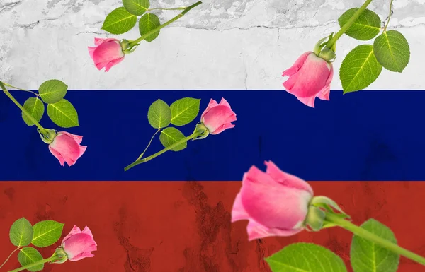 디지털 이미지 러시아 애국심 러시아 — 스톡 사진