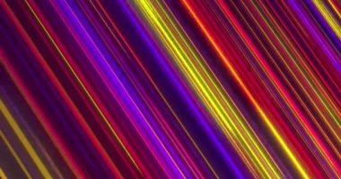 Çok renkli neon ışık yollarının animasyonu kusursuz döngü üzerinde hipnotik hareketlerle hareket ediyor. ışık, renk ve hareket konsepti dijital olarak oluşturulmuş video.