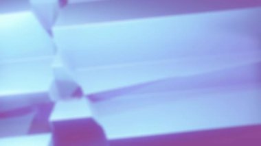 Menekşe uzayda hareket eden menekşe soyut dalga animasyonu. renk, şekil ve hareket konsepti dijital olarak oluşturulmuş video.