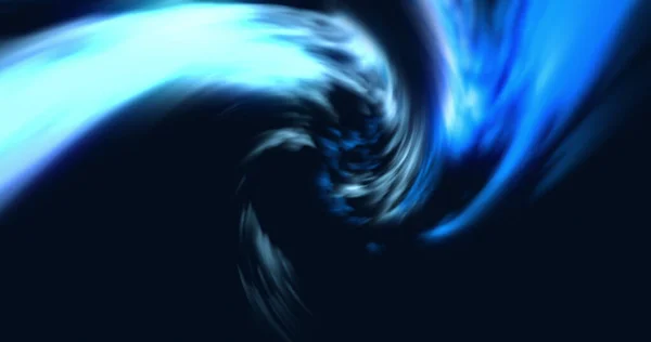 Image Glowing Blue Light Wave Moving Black Background Light Pattern — Stock Photo, Image