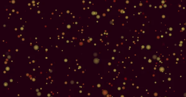 Afbeelding Van Gele Rode Vlekken Van Het Licht Springen Hypnotiserende — Stockfoto