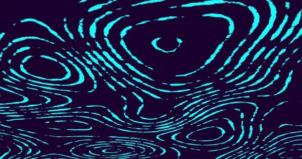 Afbeelding Van Blauwe Lijn Paden Bewegen Hypnotiserende Beweging Naadloze Lus — Stockfoto