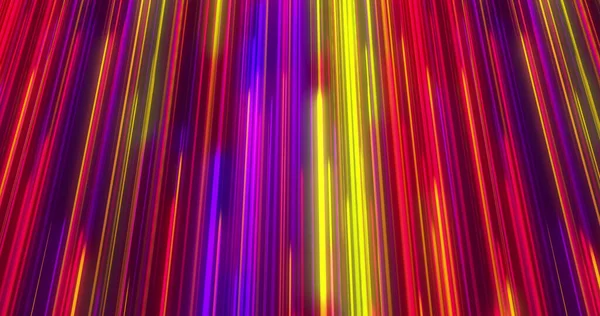 多色霓虹灯轨迹在无缝回路上催眠运动的图像 色和运动概念数字生成的图像 — 图库照片