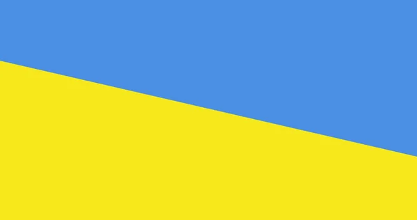 Εικόνα Των Μπλε Και Των Κίτρινων Γραμμών Που Μετατρέπονται Σημαία — Φωτογραφία Αρχείου