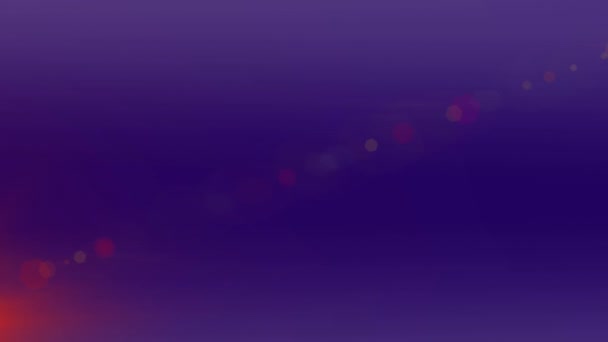Анимирование Светлых Пятен Синем Фоне Свет Шаблон Концепция Движения Цифрового — стоковое видео