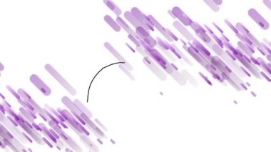 Ampul ve küre üzerindeki mavi çizgilerin animasyonu. küresel bilim ve dijital arayüz kavramı dijital olarak oluşturulmuş video.