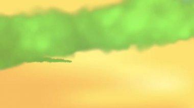 Hareket eden bulutlarla dolu gökyüzünün animasyonu. renk, hareket ve ışık arkaplan kavramı, dijital olarak oluşturulmuş video.