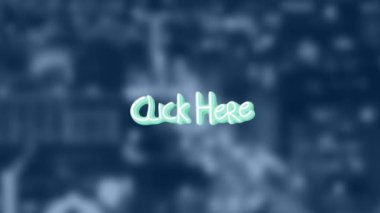 Odak şehir manzarası dışında okları olan metnin canlandırması. çevrimiçi ağ, internet ve sosyal medya konsepti dijital olarak oluşturulmuş video.