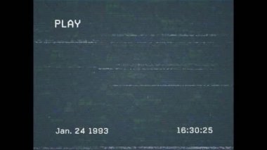 Dijital arayüzle ekran animasyonu, bağlantı ağı ve arızalı veri işleme. küresel bağlantılar, dijital arayüz ve dijital arayüz konsepti dijital olarak oluşturulmuş video