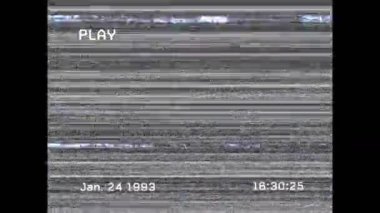 Siyah arka planda parazitlenme. küresel iş ve dijital arayüz kavramı dijital olarak oluşturulmuş video.