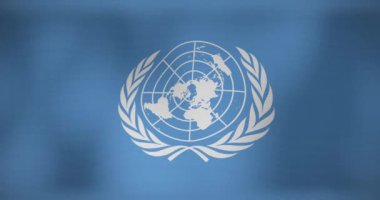 Ulusal bayrak sallama hareketinin animasyonu. Vatanseverlik, siyaset ve kutlama konsepti dijital olarak oluşturulmuş video.