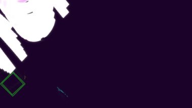 Siyah arkaplandaki renkli soyut şekillere karşı yüksek puanlı metin afişinin dijital animasyonu. oyun ve eğlence teknolojisi kavramı