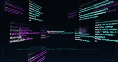 Siyah arkaplan üzerinde veri işleme animasyonu. Ukrayna krizi ve uluslararası politika kavramı dijital olarak oluşturuldu.