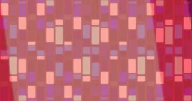 Mavi arka planda mozaik karelere karşı indirimli metin afişi. satış indirimi ve perakende iş konsepti