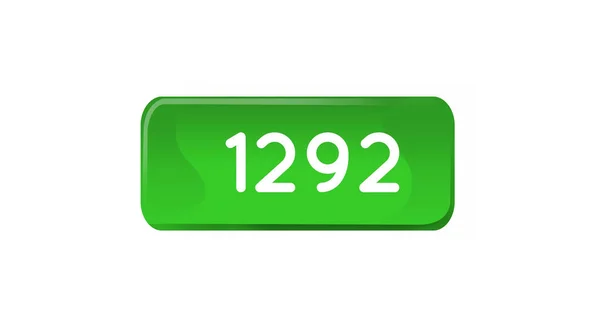 Digital Image Numbers Counting Green Box White Background — Foto de Stock