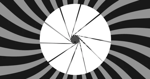Digital Image Circle Hypnotic Spiral Background — Stock Photo, Image