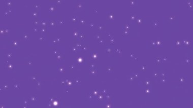 Mor arka plandaki kitapların üzerinde ışıldayan noktaların canlandırması. Uluslararası okuryazarlık günü ve okuma konsepti dijital olarak oluşturulmuş video.