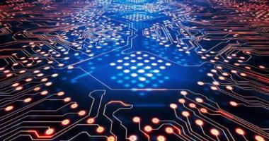 Animation of network of connections over blue background. global business and digital interface concept digitally generated video.