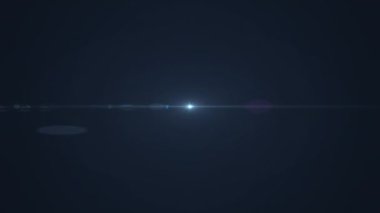 Siyah arka planda parlayan ışıkların animasyonu. Kozmos, uzay ve astronomi konsepti dijital olarak oluşturulmuş video.