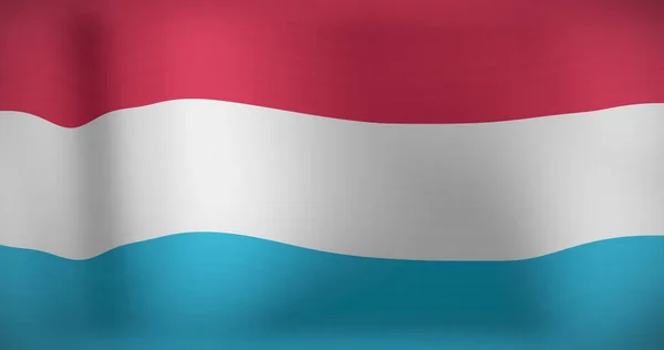 Image Waving Flag Netherlands Flags National Symbols Patriotism Concept Digitally — Stock Photo, Image