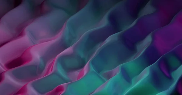 Obrázek Vícebarevných Tekutých Tvarů Které Hladce Vlní Plynou Hypnotickém Pohybu — Stock fotografie