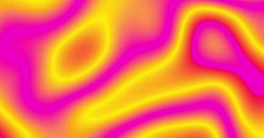 Hareket eden ve el sallayan kırmızı, pembe ve sarı renklerin görüntüsü. renk, hareket ve dijital arayüz resmi dijital olarak oluşturuldu.