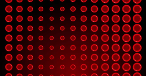 Imagem Círculos Vermelhos Aparecendo Fundo Vermelho Escuro Conceito Ciência Biologia — Fotografia de Stock