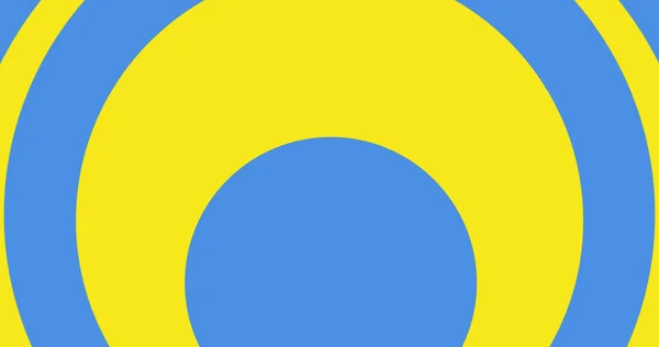 Image Support Ukraine Text Blue Yellow Circles Ukraine Crisis International — Stock Photo, Image