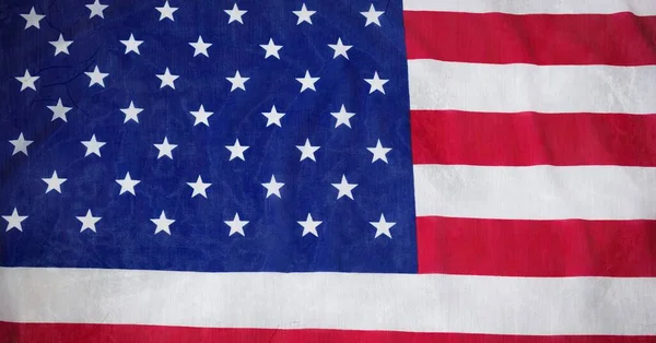 Close Weergave Van Amerikaanse Vlag Achtergrond Met Kopieerruimte Amerikaanse Onafhankelijkheid — Stockfoto