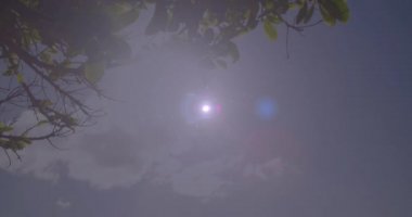 Sahilde öpüşen Afrikalı Amerikalı çifte karşı parlak bir ışık. Aşk ve ilişki kavramı