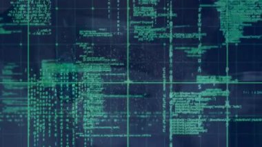 DNA yapısı, deney tüpü tutan bilim adamına karşı veri işleme üzerinde dönüyor. Tıbbi araştırma ve bilim teknolojisi kavramı