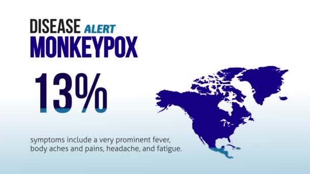 Animation Apkoppor Text Och Världskarta Över Vit Bakgrund Global Pandemi — Stockvideo