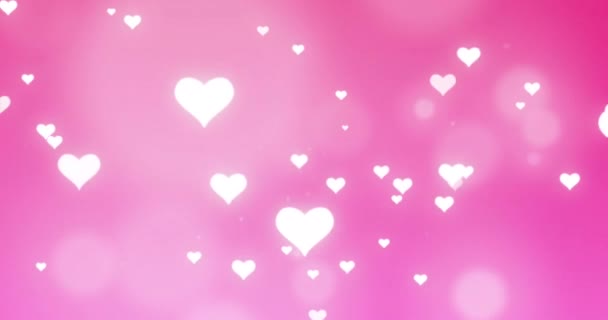 Анімація Кольору Форм Концепції Руху Цифрове Відео Любов Емоції Відчуття — стокове відео