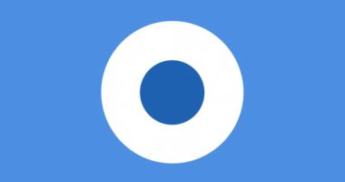 Mavi arka planda kalp ikonu olan bir küre animasyonu. Uluslararası yardım ve kutlama günü dijital olarak üretilen video konsepti.