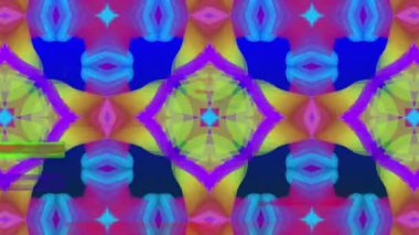 Animation of shapes over interference. social media, connections and digital interface concept digitally generated video.