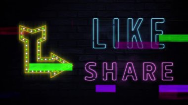 Parazit üzerine paylaşılan metin ve okun animasyonu. Sosyal medya ve iletişim arayüzü kavramı dijital olarak oluşturulmuş video.