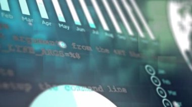 Composition of blue light trails and online security padlock over man wearing vr headset. Global business digital interface technology and networking concept digitally generated image.