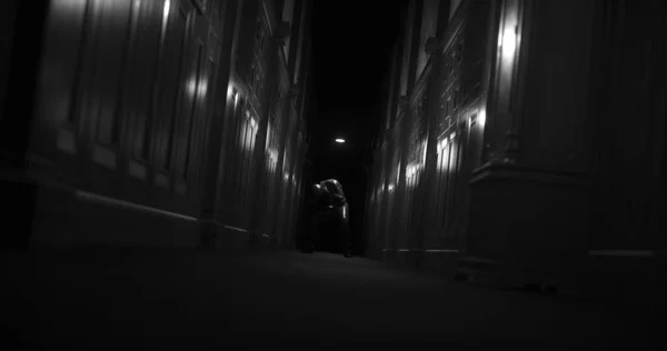 Image Human Monster Dark Tunnel Being Stunned Horror Fright Image — Stock Fotó