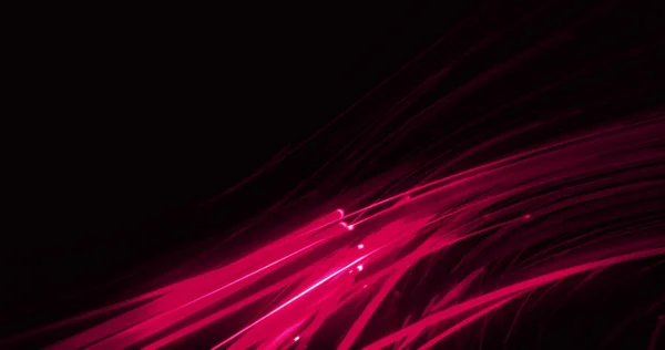 Image Light Trails Black Background Abstract Background Digital Interface Concept — Stockfoto