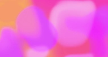 Odak şekillerinin dışında parlayan çok renkli soyut gradyanın animasyonu. Gradyan, renk ve hareket konsepti dijital olarak oluşturulmuş video.