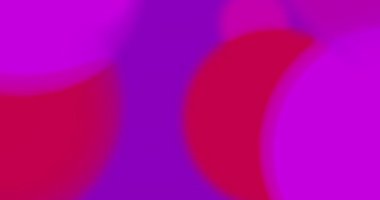 Odak şekillerinin dışında parlayan çok renkli soyut gradyanın animasyonu. Gradyan, renk ve hareket konsepti dijital olarak oluşturulmuş video.