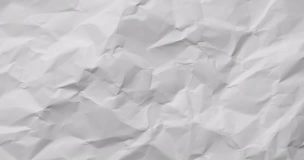 Animation Moving Piece Paper White Background Abstract Background Stop Motion — 图库视频影像
